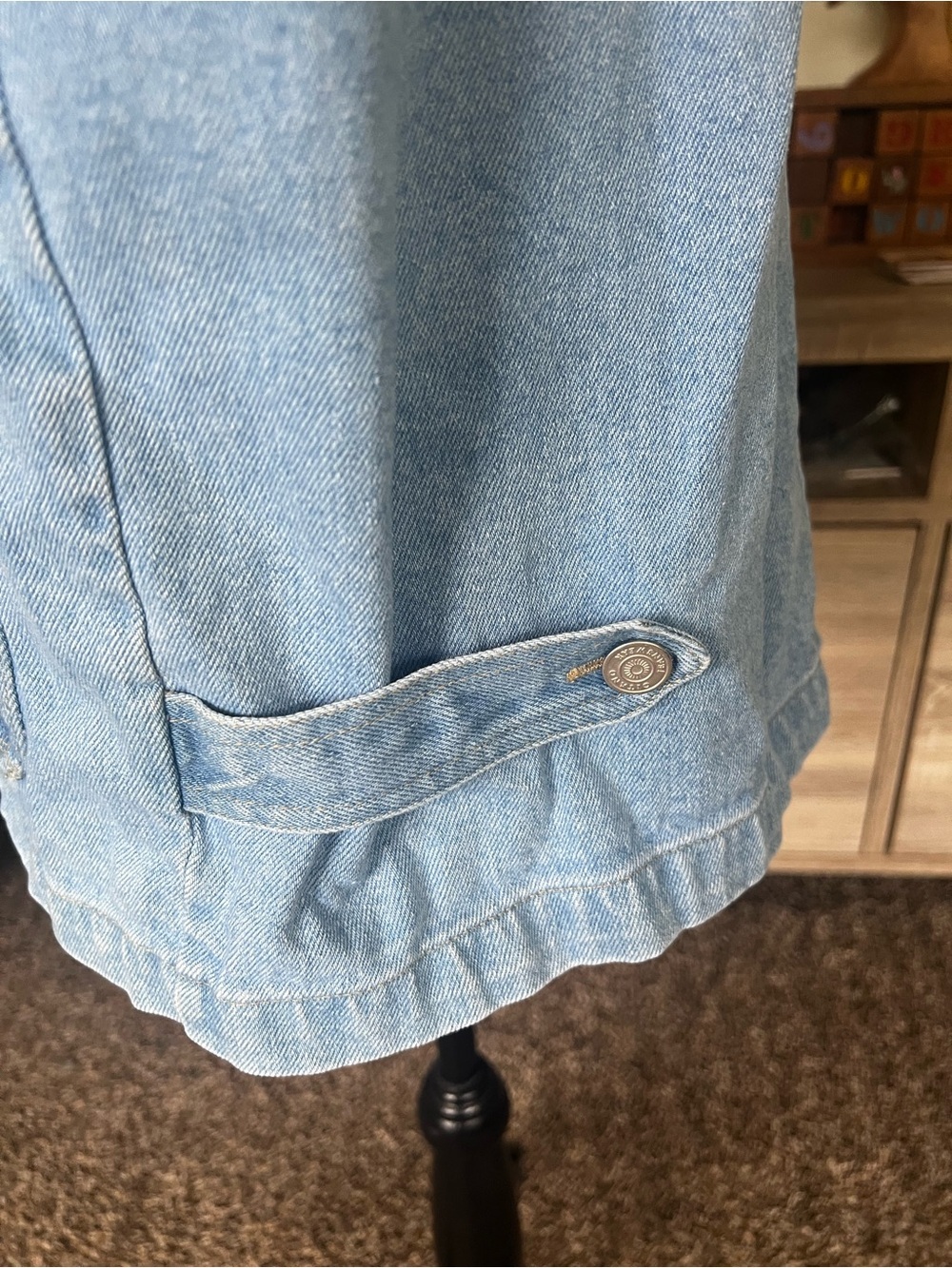 Gitano Light Blue Denim Vest - Picture 5 of 9